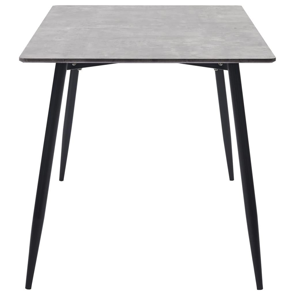Τραπεζαρία Γκρι 140 x 70 x 75 εκ. από MDF