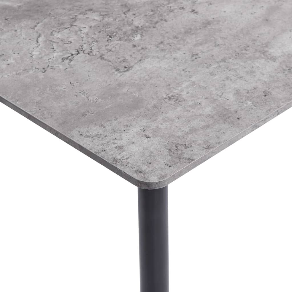 Τραπεζαρία Γκρι 140 x 70 x 75 εκ. από MDF