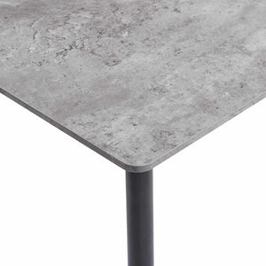 Τραπεζαρία Γκρι 180 x 90 x 75 εκ. από MDF