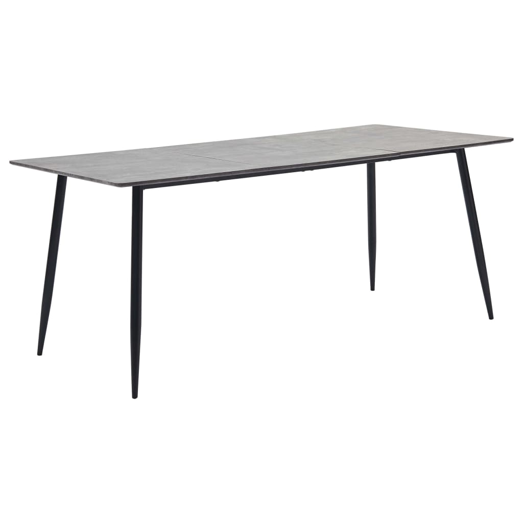 Τραπεζαρία Γκρι 200 x 100 x 75 εκ. από MDF - Pakobazaar