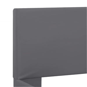 Πλαίσιο Κρεβατιού με LED Γκρι 180 x 200 εκ. από Συνθετικό Δέρμα - PAKOBAZAAR
