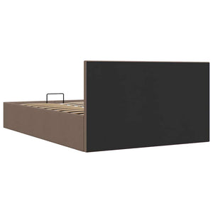 Πλαίσιο Κρεβατιού με Αποθηκ. Χώρο Taupe 120x200 εκ. Υφασμάτινο - PAKOBAZAAR