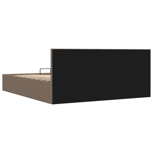 Πλαίσιο Κρεβατιού με Αποθηκ. Χώρο Taupe 180x200 εκ. Υφασμάτινο - Pakobazaar