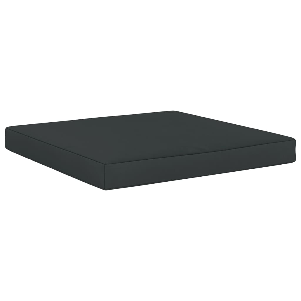 Μαξιλάρα Δαπέδου / Παλέτας Ανθρακί 60 x 61,5 x 6 εκ. Υφασμάτινη