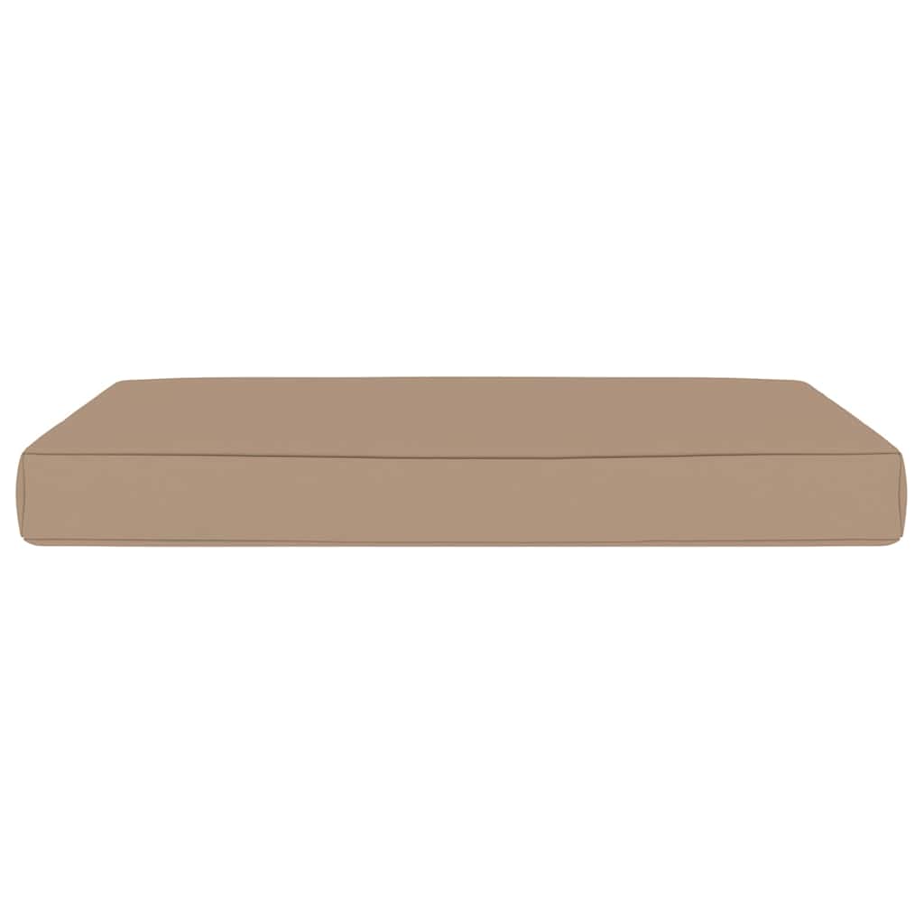 Μαξιλάρα Δαπέδου / Παλέτας Taupe 60 x 61,5 x 6 εκ. Υφασμάτινη - Pakobazaar