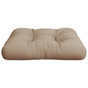 Μαξιλάρι Παλέτας Taupe 60 x 61,5 x 10 εκ. Υφασμάτινο