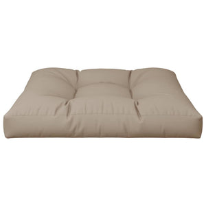 Μαξιλάρι Παλέτας Taupe 80 x 80 x 12 εκ. Υφασμάτινο