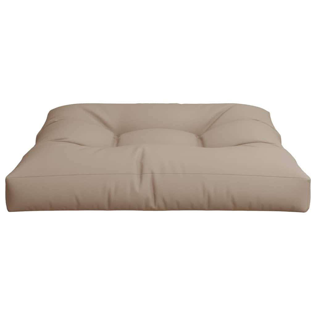 Μαξιλάρι Παλέτας Taupe 80 x 80 x 12 εκ. Υφασμάτινο