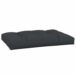 Μαξιλάρι Παλέτας Μαύρο 120 x 80 x 12 εκ. Υφασμάτινο
