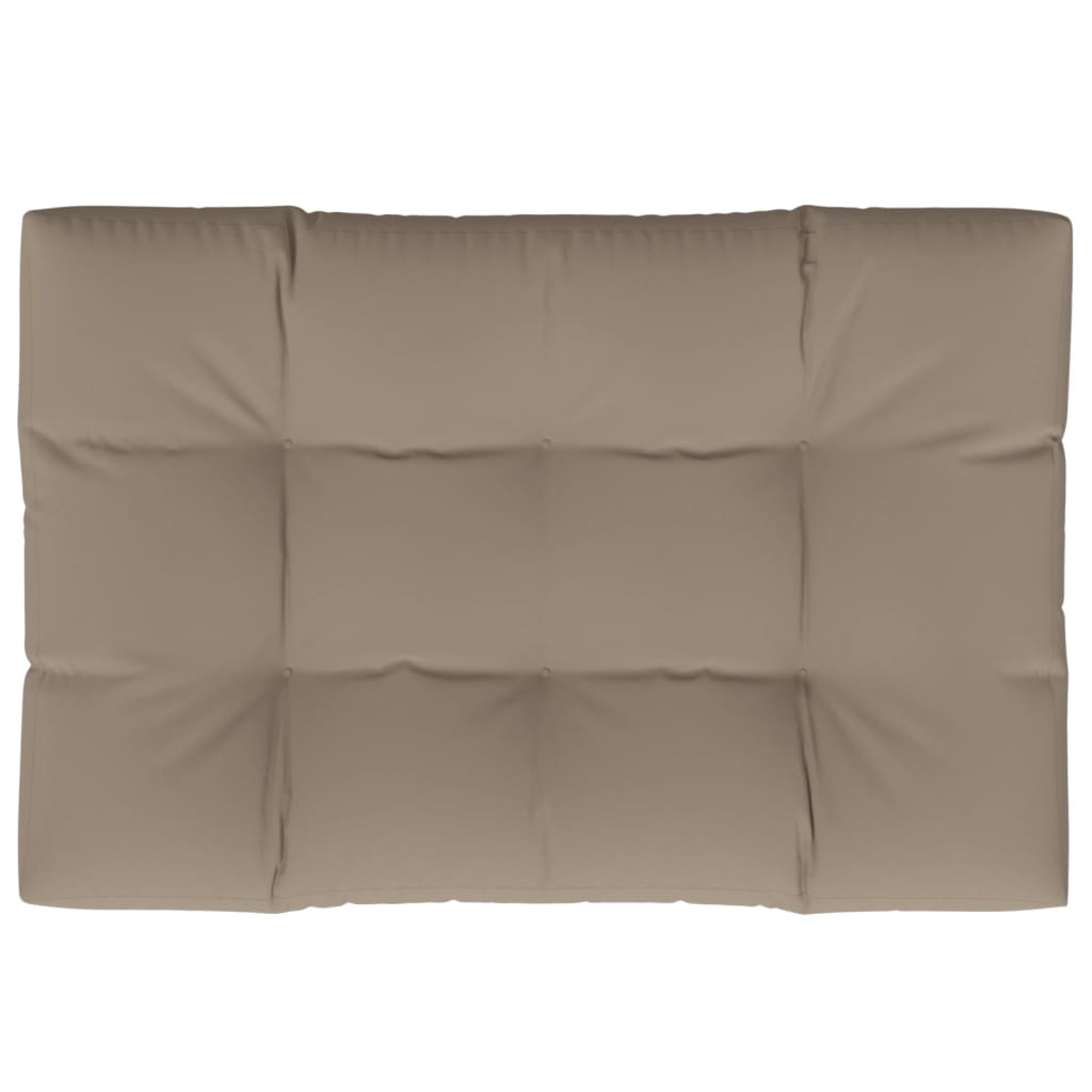 Μαξιλάρι Παλέτας Taupe 120 x 80 x 12 εκ. Υφασμάτινο