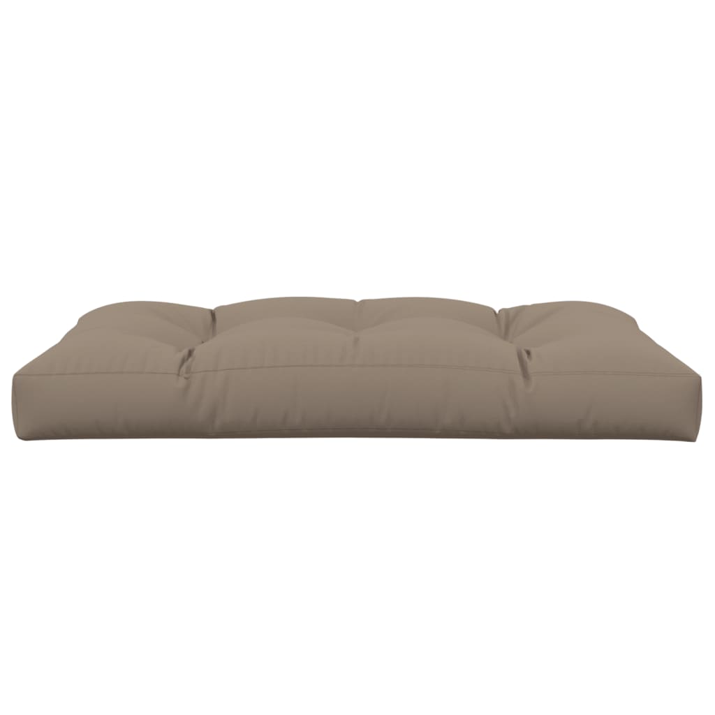 Μαξιλάρι Παλέτας Taupe 120 x 80 x 12 εκ. Υφασμάτινο