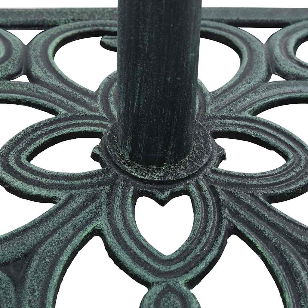 Βάση Ομπρέλας Πράσινη 12 κ. 49 εκ. από Χυτοσίδηρο