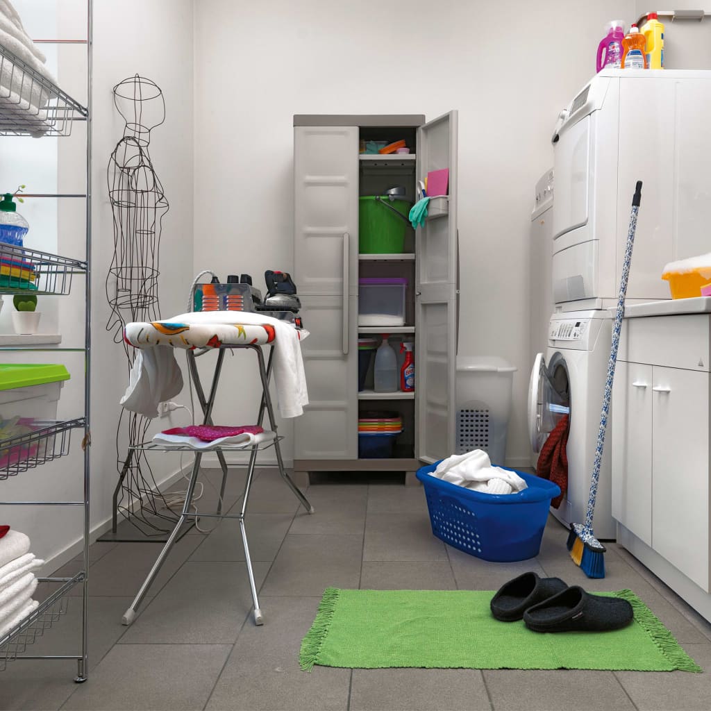 Keter Ντουλάπα Αποθήκευσης με Ράφια Excellence Μπεζ / Taupe 182 εκ.