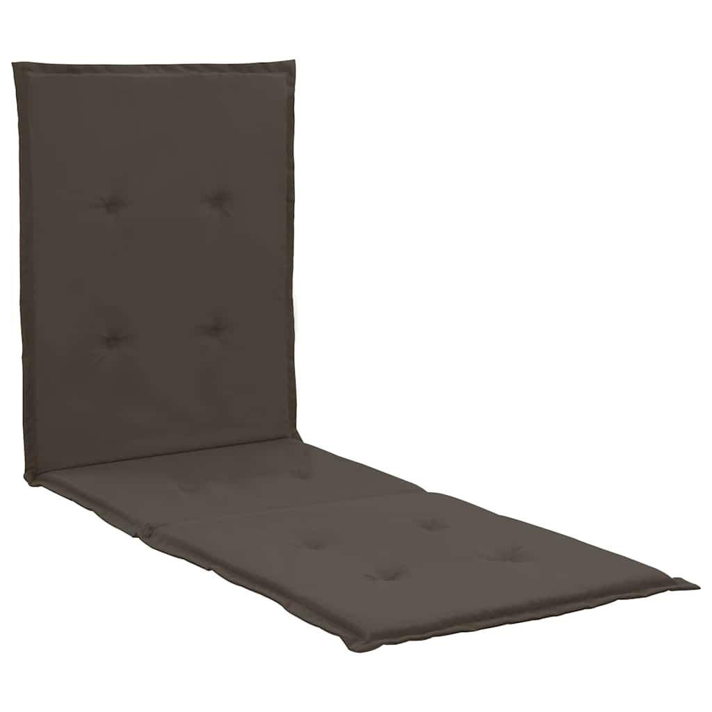 Μαξιλάρι Ξαπλώστρας Ανθρακί 180 x 55 x 3 εκ.
