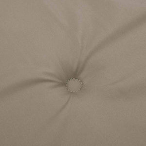 Μαξιλάρια Καρέκλας Κήπου 2 τεμ. Taupe 50x50x3 εκ. Oxford Ύφασμα
