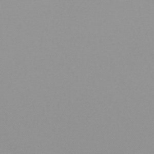 Μαξιλάρι Πάγκου Κήπου Γκρι 200x50x3 εκ. Ύφασμα Oxford
