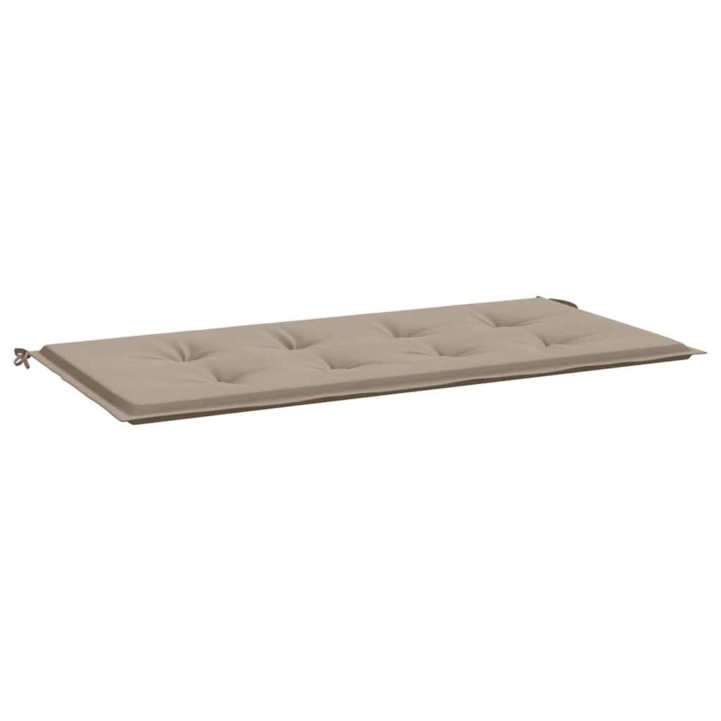 Μαξιλάρι Πάγκου Κήπου Taupe 100x50x4 εκ. Ύφασμα Oxford