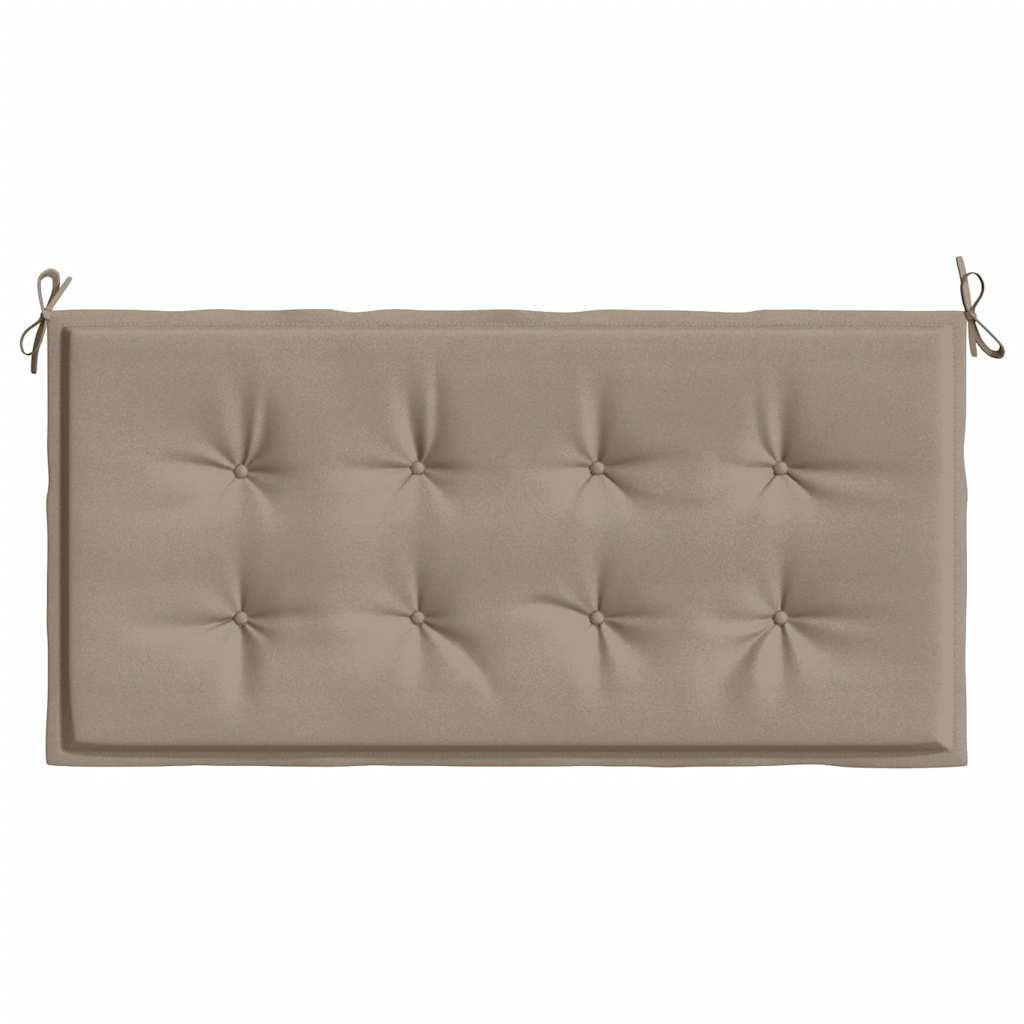 Μαξιλάρι Πάγκου Κήπου Taupe 100x50x4 εκ. Ύφασμα Oxford