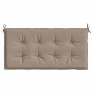 Μαξιλάρι Πάγκου Κήπου Taupe 100x50x3 εκ. Ύφασμα Oxford