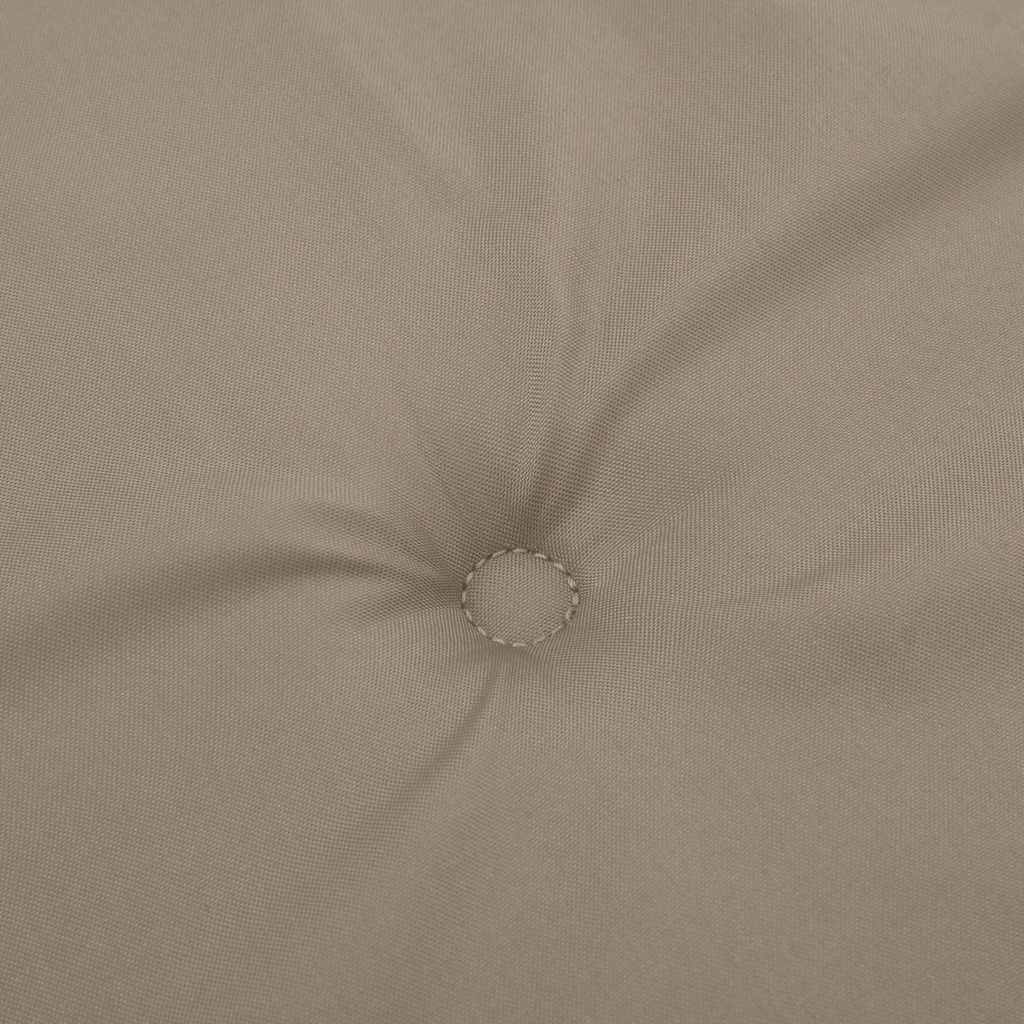 Μαξιλάρι Πάγκου Κήπου Taupe 100x50x4 εκ. Ύφασμα Oxford