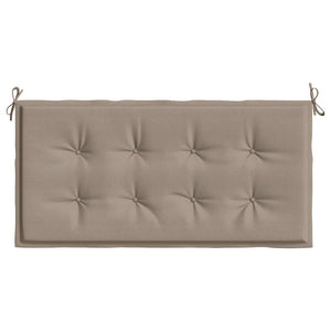 Μαξιλάρι Πάγκου Κήπου Taupe 120x50x3 εκ. Ύφασμα Oxford