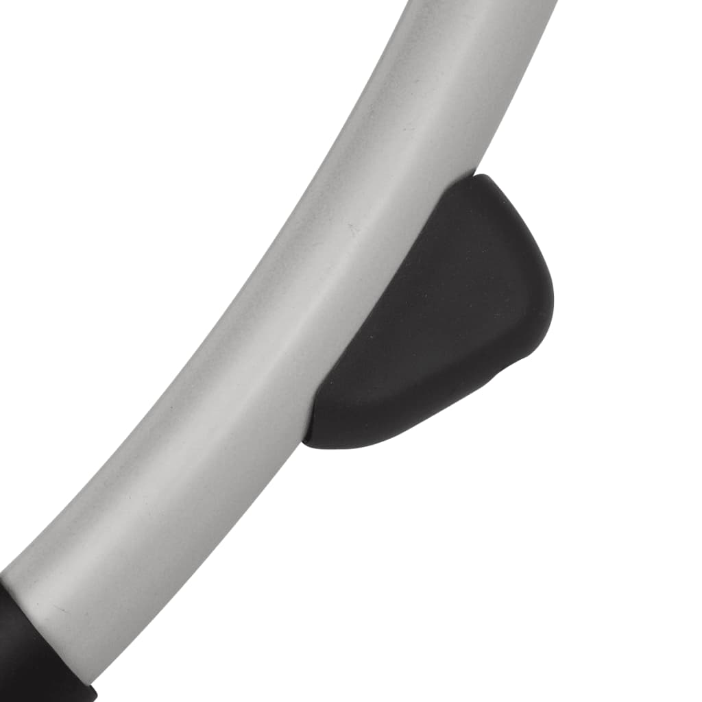 Ξαπλώστρα με Γεωμετρικό Σχήμα Εξωτερικού Χώρου Κρεμ Ατσάλινη