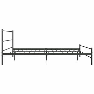 Πλαίσιο Κρεβατιού Γκρι 180 x 200 εκ. Μεταλλικό - PAKOBAZAAR