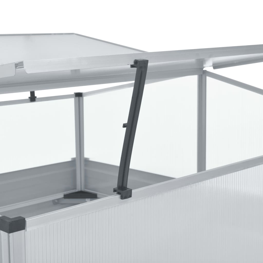 Θερμοκήπιο Σπορείο Πράσινο 100x100x77 εκ. Γαλβανισμένος Χάλυβας - Pakobazaar