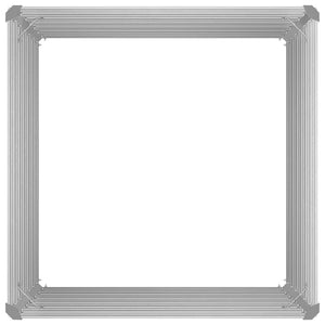 Ζαρντινιέρα Ψηλή Πράσινη 100x100x77 εκ. από Γαλβανισμένο Χάλυβα - Pakobazaar