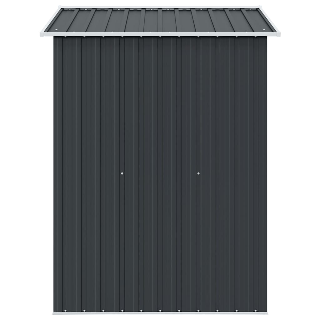 Αποθήκη Κήπου Ανθρακί 204 x 132 x 186 εκ. Ατσάλινη - Pakobazaar