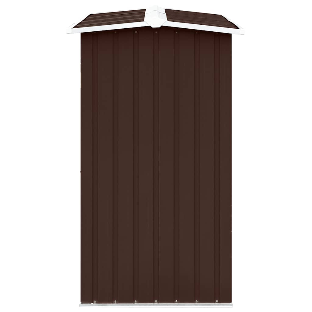 Υπόστεγο Αποθήκευσης Ξύλων Καφέ 172x91x154 εκ. Γαλβ. Ατσάλι - Pakobazaar