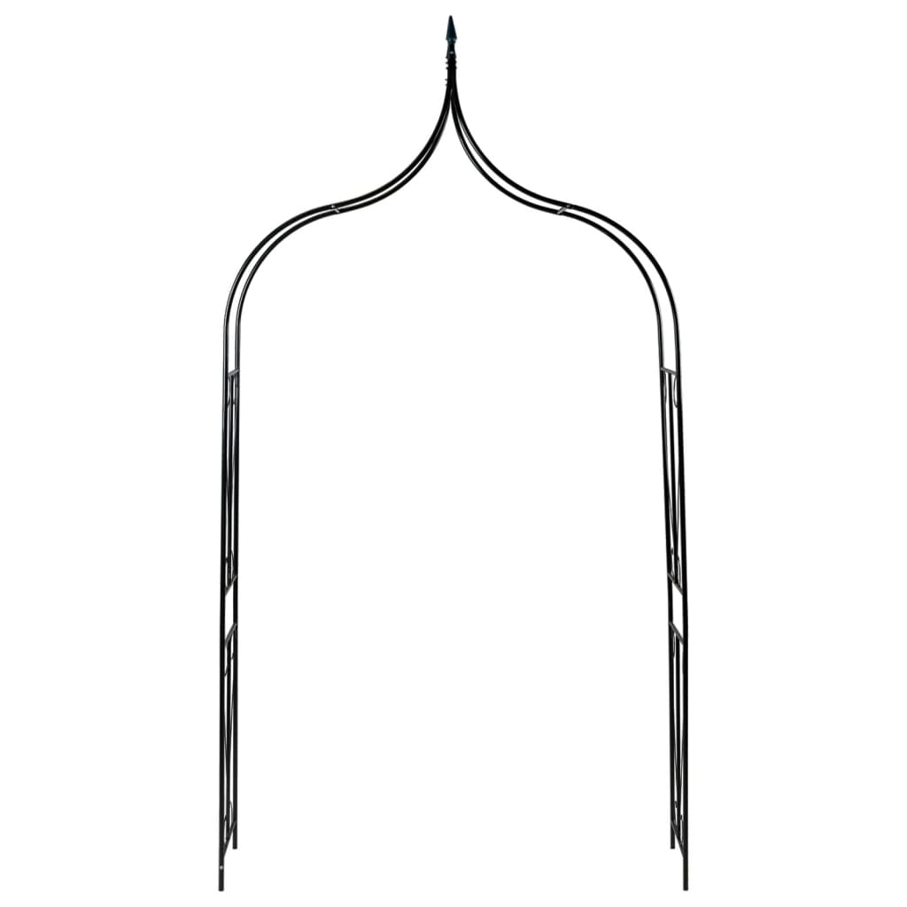 Αψίδα Κήπου Σκούρο Πράσινο 142 x 37 x 275 εκ. Σιδερένια - Pakobazaar