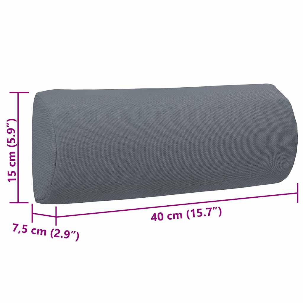 Προσκέφαλο Σεζλόνγκ Γκρι 40 x 7,5 x 15 εκ. από Textilene