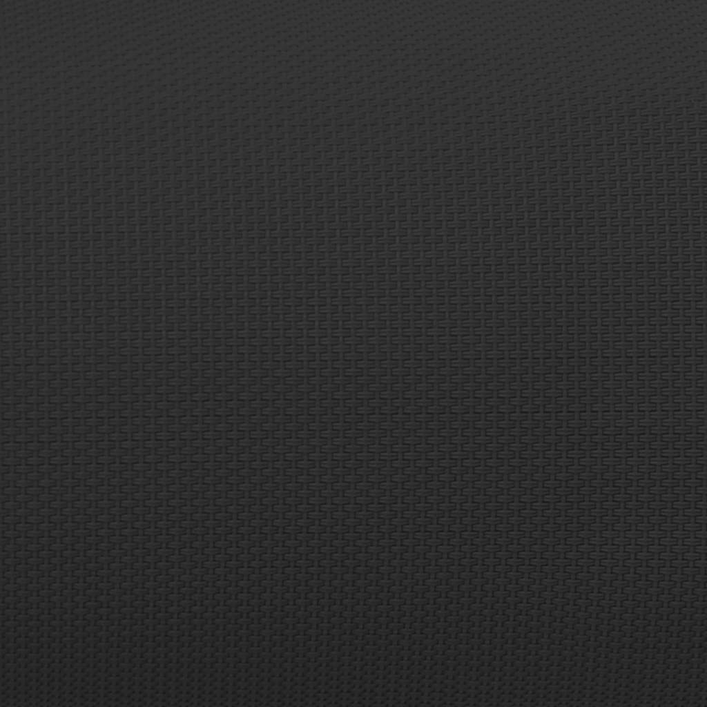 Προσκέφαλο Σεζλόνγκ Μαύρο 40 x 7,5 x 15 εκ. από Textilene