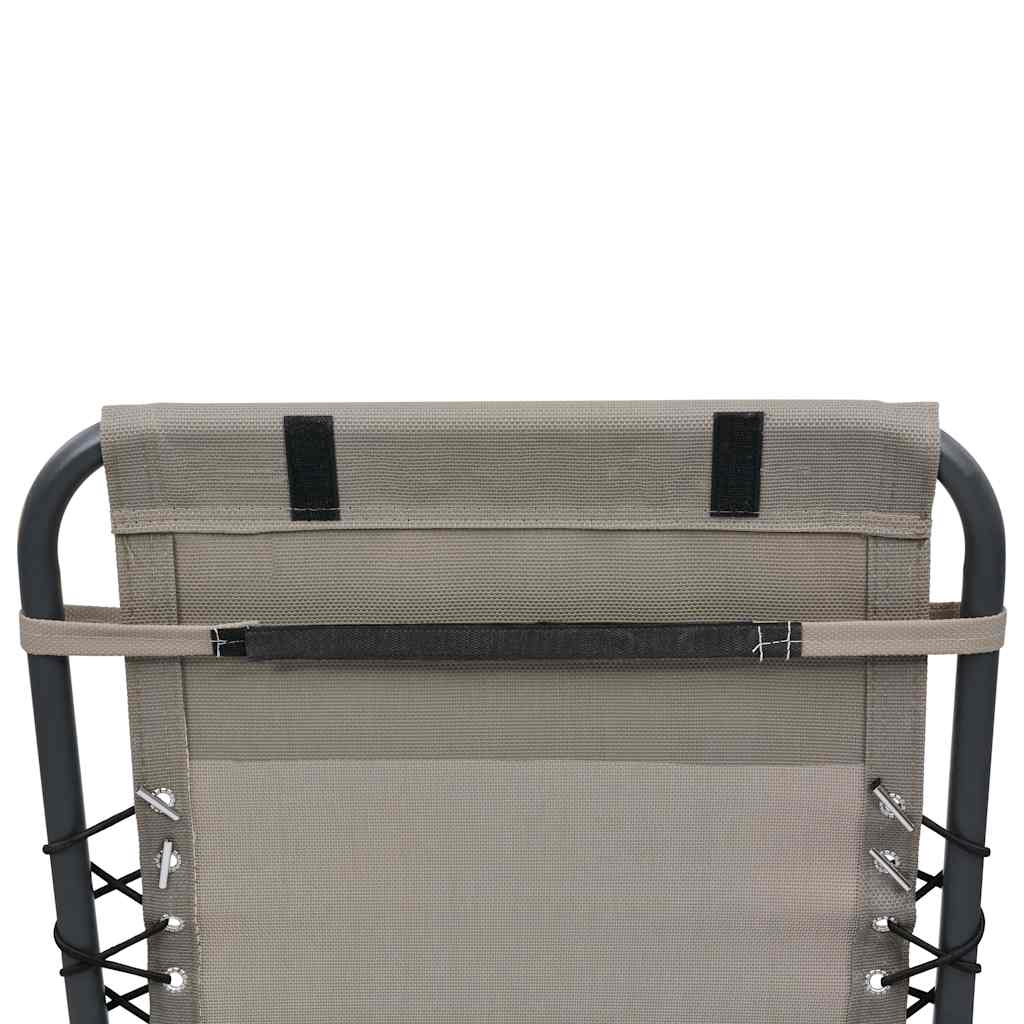 Προσκέφαλο Σεζλόνγκ Taupe 40 x 7,5 x 15 εκ. από Textilene