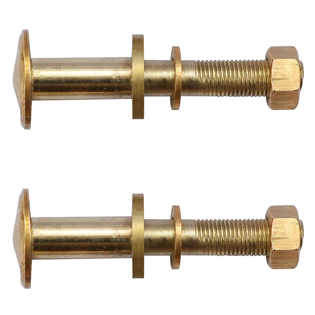 Ρόδες Ανταλλακτικές για Ξαπλώστρα 2 τεμ. από Μασίφ Ξύλο Teak