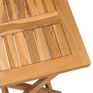 Ξαπλώστρα από Μασίφ Ξύλο Teak με Τραπέζι