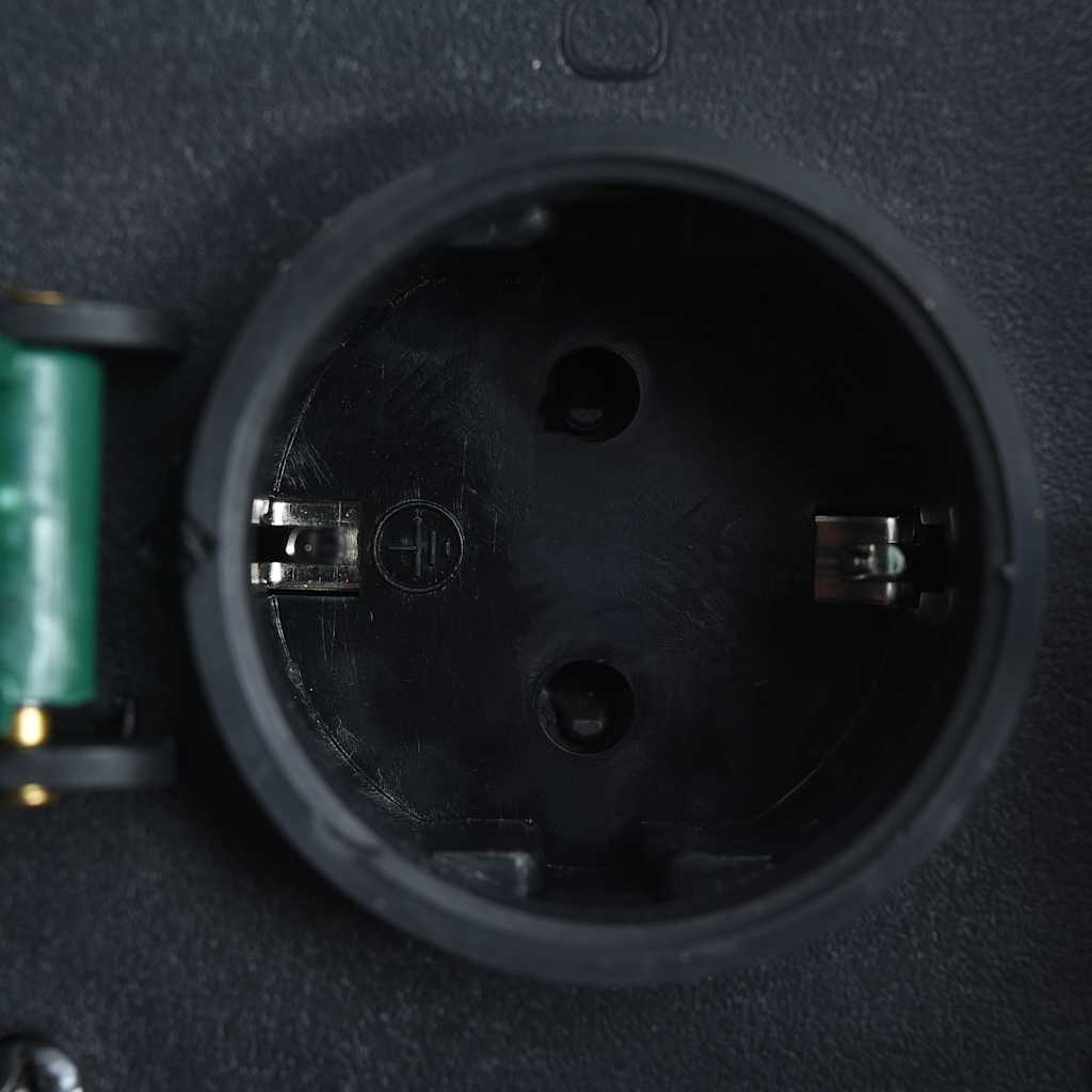 Πολύπριζο Κήπου 4 Υποδοχές Αντίσταση στο Νερό Γκρι Συνθ. Ρητίνη - Pakobazaar