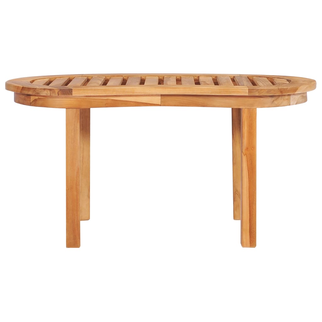 Τραπεζάκι Σαλονιού 90 x 50 x 45 εκ. από Μασίφ Ξύλο Teak