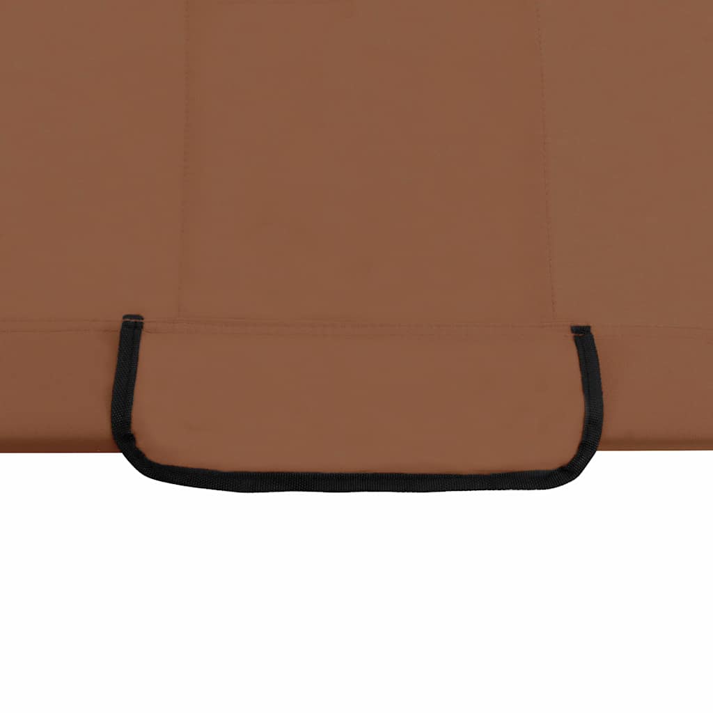 Κρεβάτι Κάμπινγκ Καφέ 206 x 75 x 45 εκ. XXL