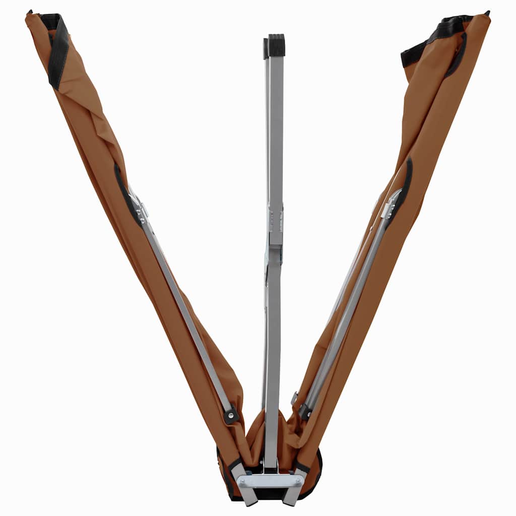 Κρεβάτι Κάμπινγκ Καφέ 206 x 75 x 45 εκ. XXL