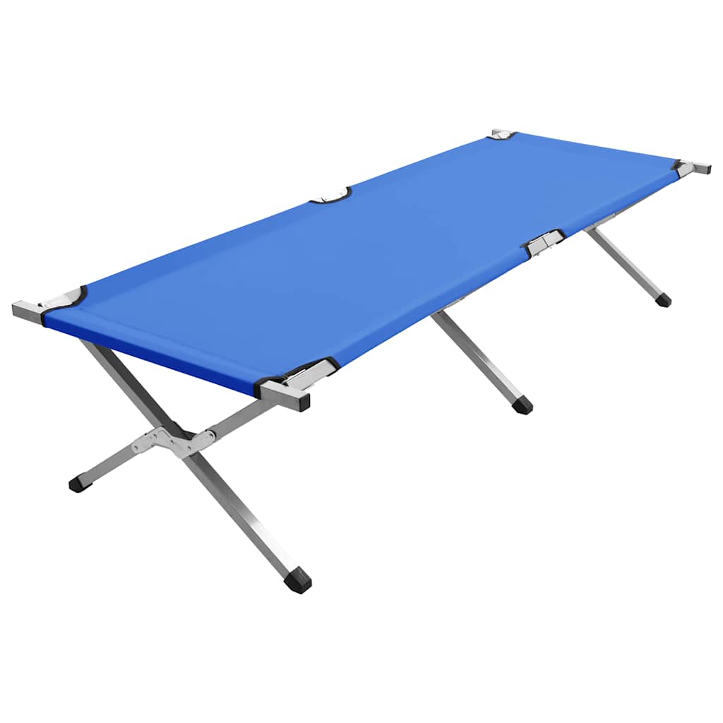 Κρεβάτι Κάμπινγκ Μπλε 190 x 74 x 47 εκ. XL