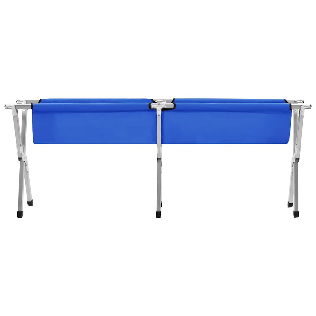 Κρεβάτι Κάμπινγκ Μπλε 190 x 74 x 47 εκ. XL