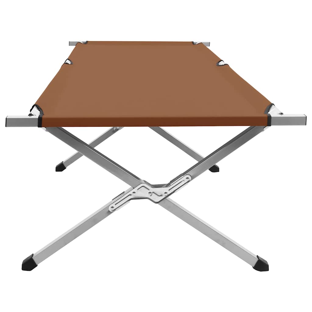 Κρεβάτι Κάμπινγκ Καφέ 210 x 80 x 48 εκ. XXL - Pakobazaar