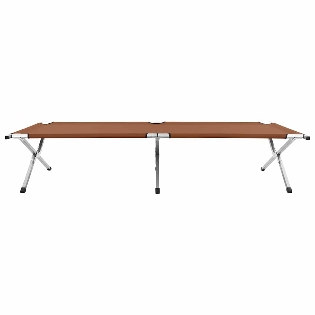 Κρεβάτι Κάμπινγκ Καφέ 210 x 80 x 48 εκ. XXL - Pakobazaar