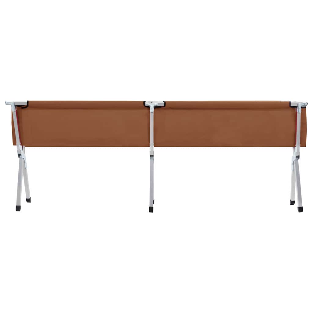 Κρεβάτι Κάμπινγκ Καφέ 210 x 80 x 48 εκ. XXL - Pakobazaar
