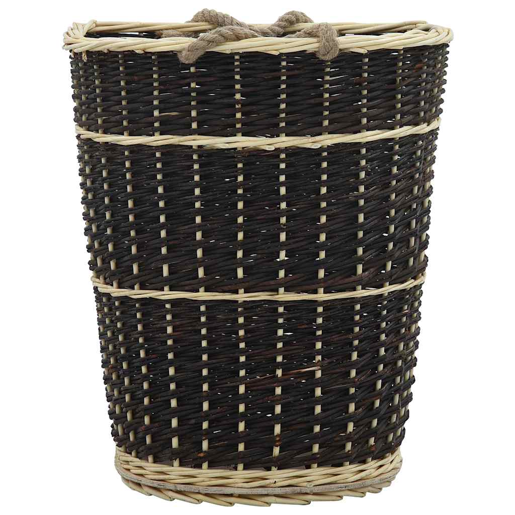 Καλάθι Πλάτης για Μεταφορά Ξύλων 50x44x58 εκ. από Φυσική Ιτιά - PAKOBAZAAR