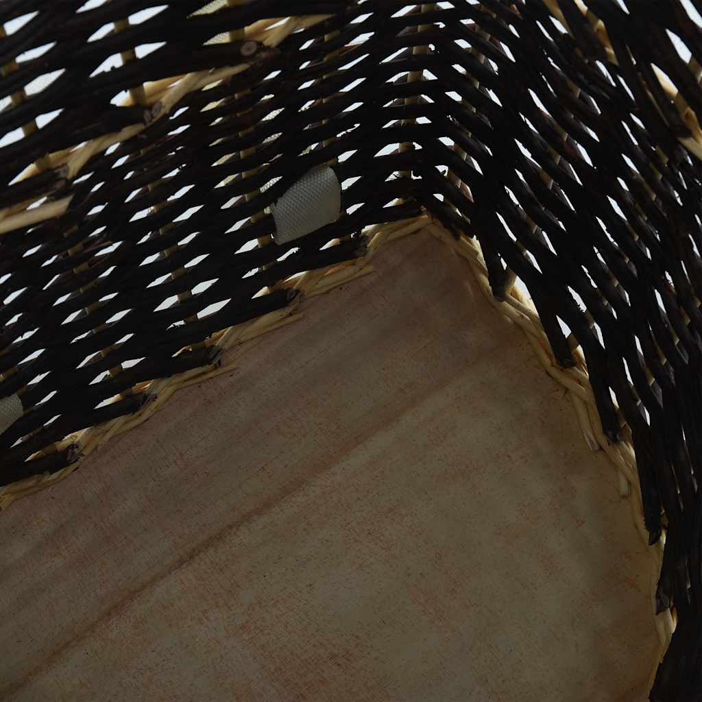 Καλάθι Πλάτης για Μεταφορά Ξύλων 50x44x58 εκ. από Φυσική Ιτιά - PAKOBAZAAR