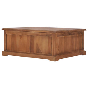 Τραπεζάκι Σαλονιού 68 x 68 x 30 εκ. από Μασίφ Ξύλο Teak - PAKOBAZAAR