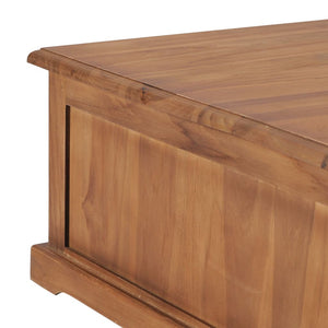 Τραπεζάκι Σαλονιού 68 x 68 x 30 εκ. από Μασίφ Ξύλο Teak - PAKOBAZAAR